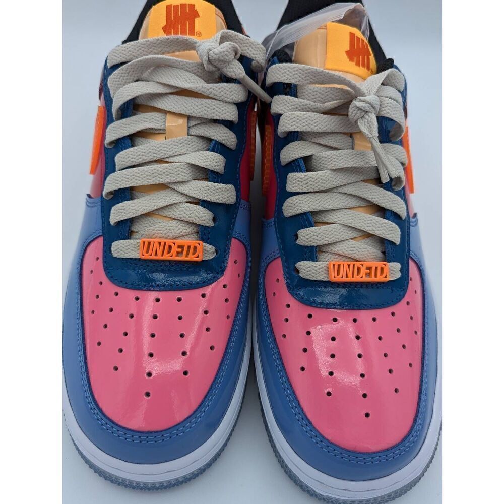 Nike Undefeated x Air Force 1 Low Total orange Men's 8 - Picture 2 of 11